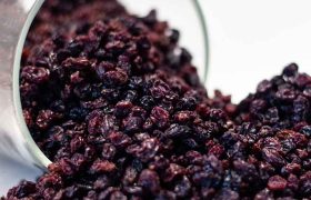 granulated dried Blackberries